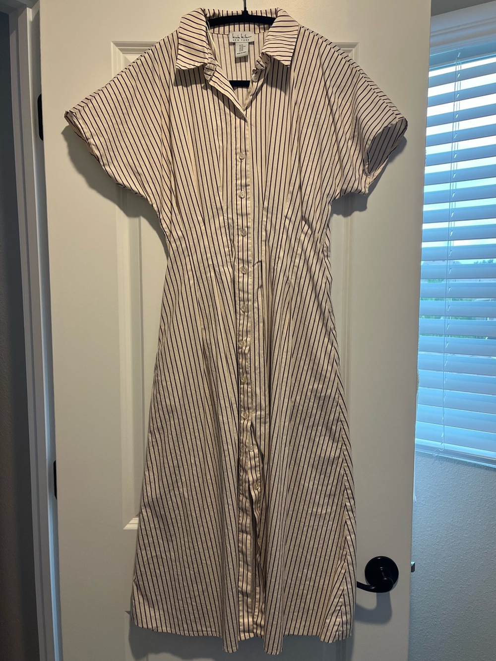 Cotton Button Up Dress